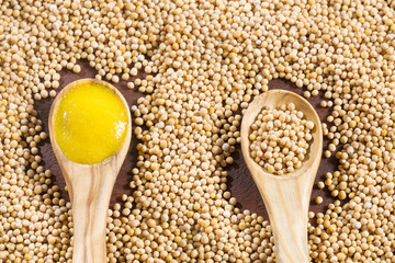 Yellow mustard - Sinapis alba.