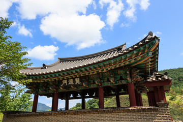 Obraz premium Korean House of Cheongpung Cultural Properties Complex