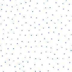 Dark Pink, Blue vector seamless pattern with spheres.