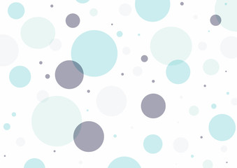 Multi-colored translucent circles on a white background. Background for the inscriptions. Copy space.