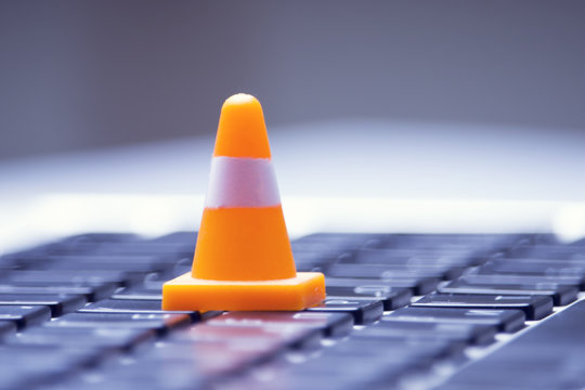 shielding cone, computer keyboard, repair
