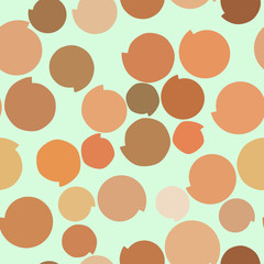Seamless background abstract geometric twirl circle lines pattern for design. Twist, art, path & drawing.