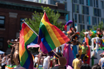 Chicago Gay Pride Parade - obrazy, fototapety, plakaty