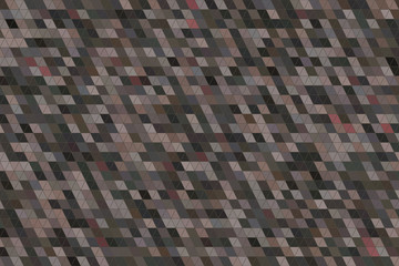 Obraz premium Abstract colored geometric triangle strip pattern. Vector, surface, digital & details.
