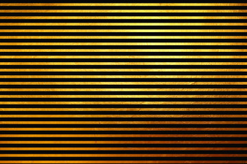 Fototapeta premium Unique creative unusual modern shinning golden horizontal lines abstract texture pattern background. Design element