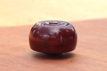 Gasing Or Wood Spinner