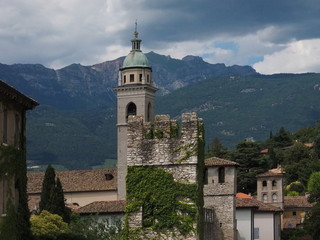 Rovereto, Trentino, Italy. Panorama.