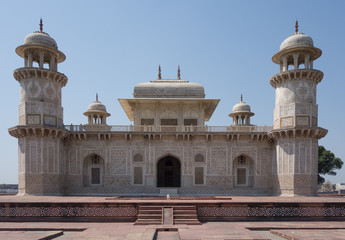 Fototapeta na wymiar Palast in Agra, Indien