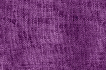 Sack cloth texture in purple color.