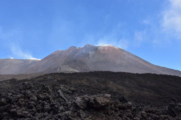 l'Etna en Sicile