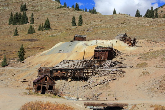 Ghost Town Animas Forks Colorado USA
