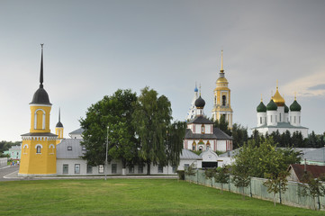 Fototapeta na wymiar Ancient Russian Kremlin in Kolomna, Moscow region