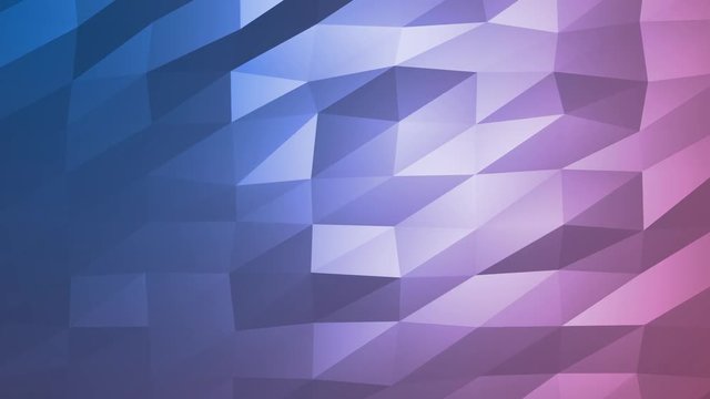 colorful blue or coo low poly seamless or looping background