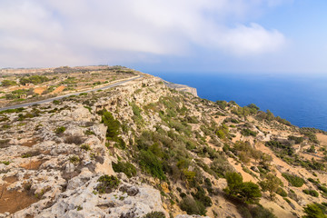 Fototapeta na wymiar Dingli, Malta. Picturesque seaside