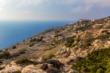 Rdum Depiro, Malta. Picturesque coastline