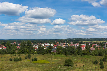Obraz premium View on the Jozefow in Roztocze, Lubelskie, Poland