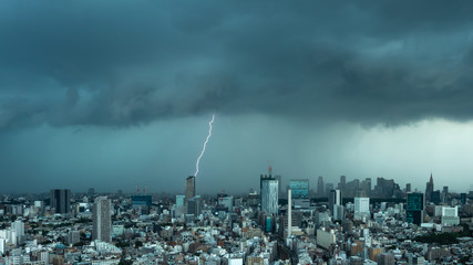 東京・雨