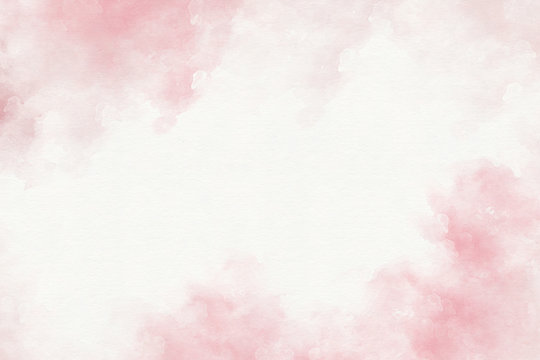 Pink watercolor abstract background. © jenteva