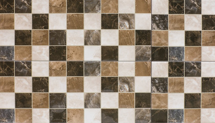 kitchen tile with modern abstract mosaic pattern