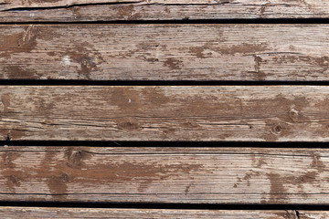 Old Shabby Wooden Planks with cracked color Paint, background. Texture. Top view. Flat lay