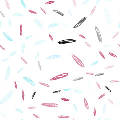 Light Blue, Red vector seamless cover with spots.