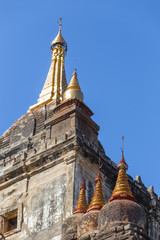 Thatbyinnyu Temple, in famous Bagan in Myanmar