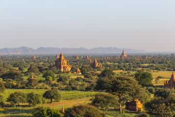 Naklejka premium Bagan temples, Myanmar