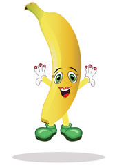 Banana Fruit Vector