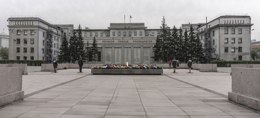 Russian Square in Irkutsk