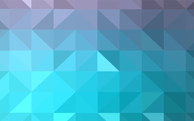 Fototapeta na wymiar Light Pink, Yellow vector triangle mosaic texture.