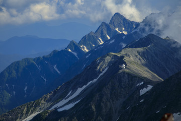 北アルプス 燕岳 大天井岳 槍ヶ岳 表銀座縦走 150