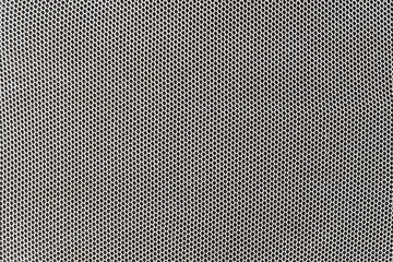 Protective fabric texture of loudspeaker. Loudspeaker background from mesh interwoven yarn