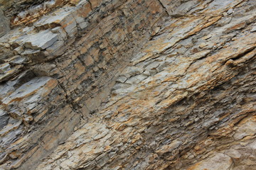 Volcanic Ash Bed Dinosaur Ridge Colorado USA