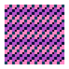 Arte astratto rosso vettoriale texture geometrio colorato mettonella sfondo tessile