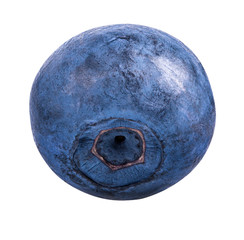 Fresh blueberry isolated on white background