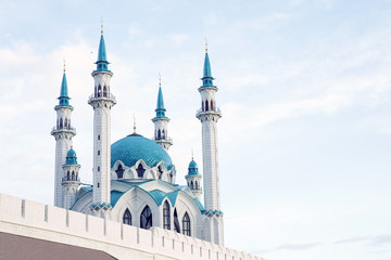 Fototapeta na wymiar mosque of Kul-Sharif, Kazan 