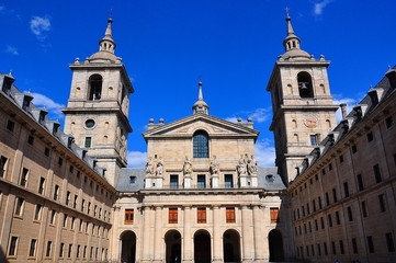 Fototapeta na wymiar El Escorial Palace, Spain