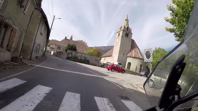 Franz&ouml;sische Alpen - Vercor - Fahrt von Clelles nach Die