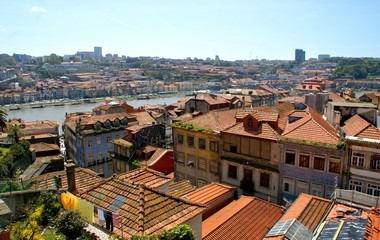 Panoramic view of Porto