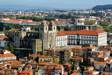 Panoramic view of Porto