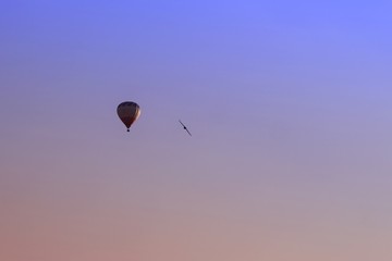 Balloons on the sky. Slovakia
