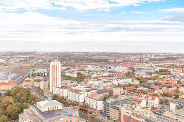 Leipzig von oben