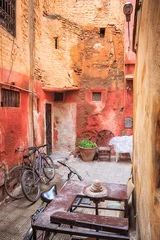 Hinterhof in Marrakesch, Marokko © Andreas Prott