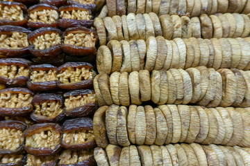 Date palm at Turkish bazaar