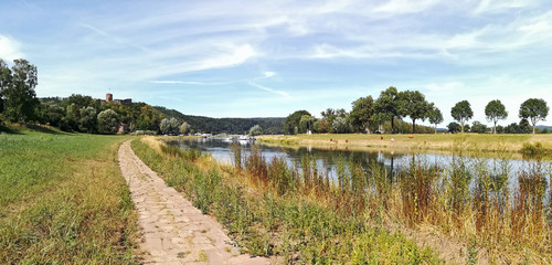 Unterwegs an der Weser zwischen Polle und Bodenwerder