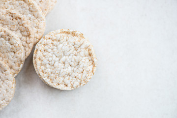 Healthy Snack from Rice Cakes