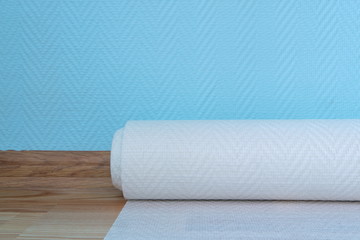 Picture of fiberglass wallpaper.
