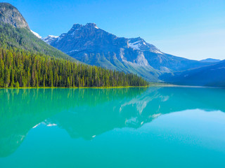 Emerald Lake in Yoho National Park, BC, Canada 