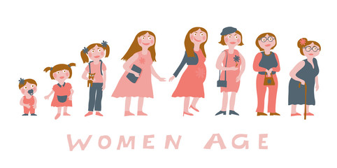 Fototapeta premium Woman age image