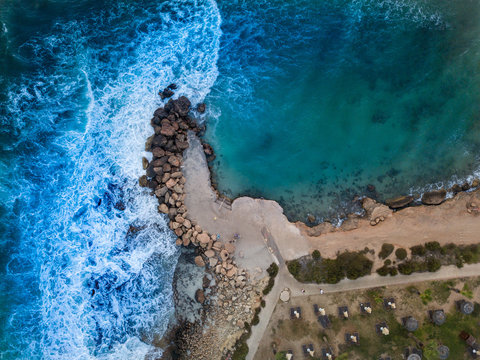 A rocky shore close to the famous Nissi beach in Ayia Napa © Valentinos Loucaides